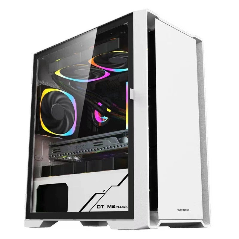 Wide Body Tempered Glass PC Case – Stylish Gaming & Desktop Tower