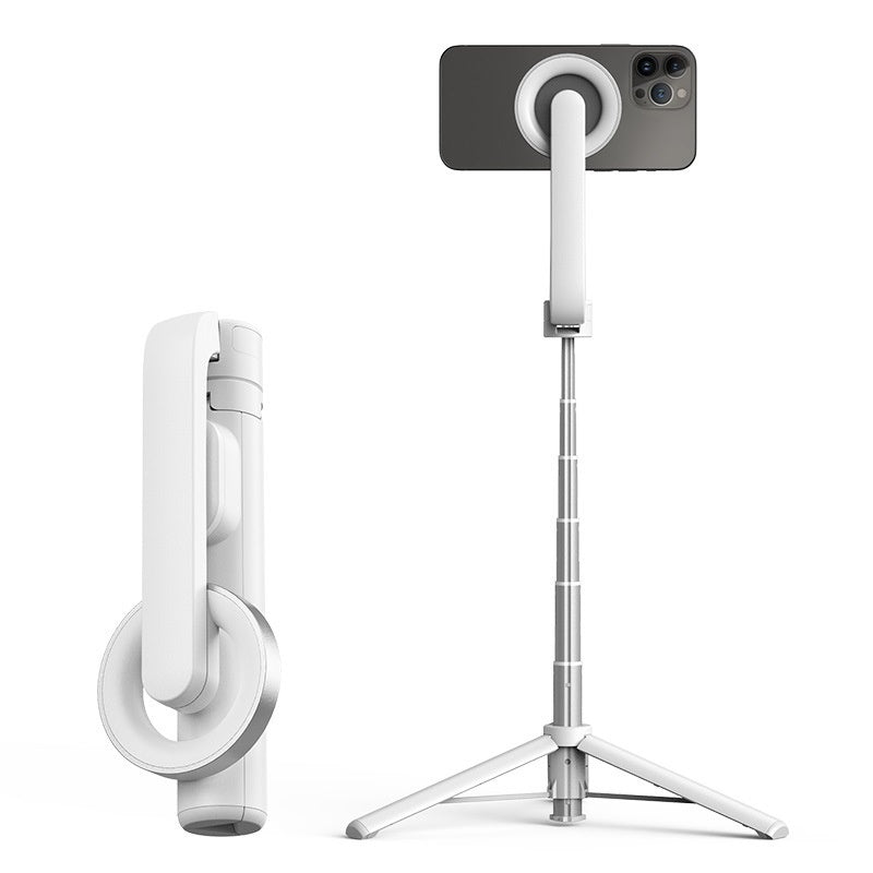 Bluetooth Selfie Stick with Integrated Magnetic Tripod – Foldable Phone Stand for Photos & Videos