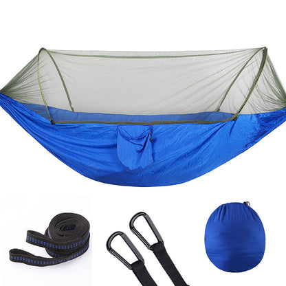 ️ Fully Automatic Quick Opening Hammock with Mosquito Net