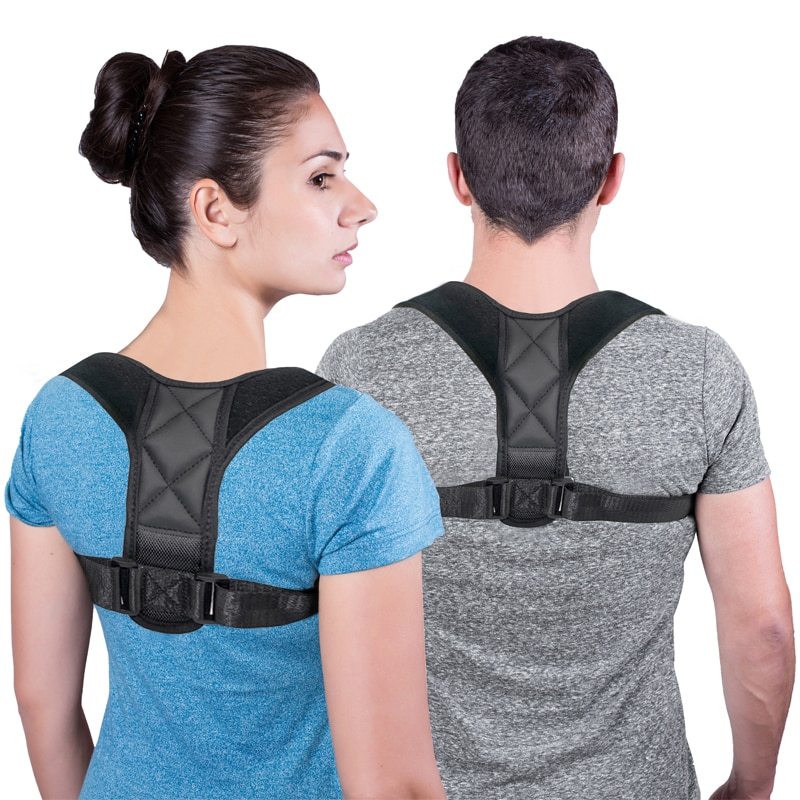 Medical Clavicle & Lower Back Posture Corrector – Adjustable Spine Support Strap
