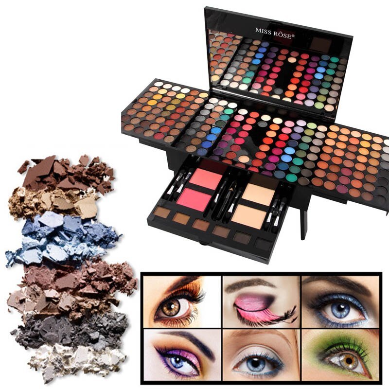 180-Color Piano-Shaped Eyeshadow & Blush Palette – Personalized Multi-Layer Makeup Box for Professional Glam