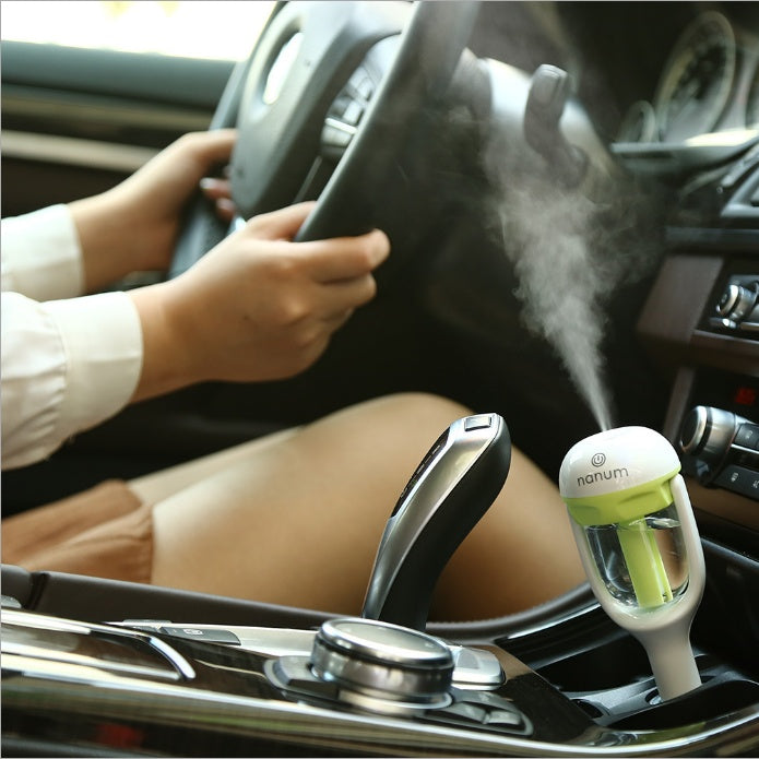 Smart Car Aroma Humidifier – Air Purifier & Fragrance Diffuser