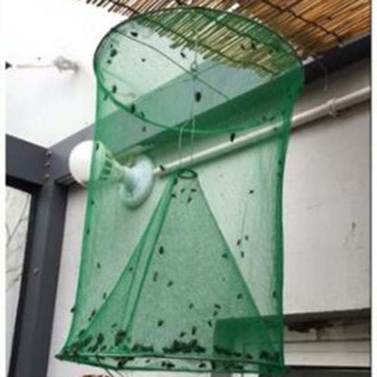 Green Outdoor Fly Trap Cage – Community Street Fly Catcher & Insect Killer