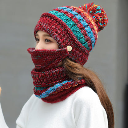 Korean Winter Knitted Hat – Warm, Stylish & Cozy Beanie for Cold Weather Fashion