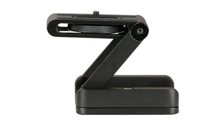 Ulanzi Z-Flex Tilt Tripod Head – Aluminum Alloy Foldable Quick-Release Mount with Spirit Level for Phones & Cameras