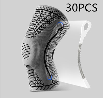 Sports Knee Support Brace – Silicone Spring Pad Patella Protector