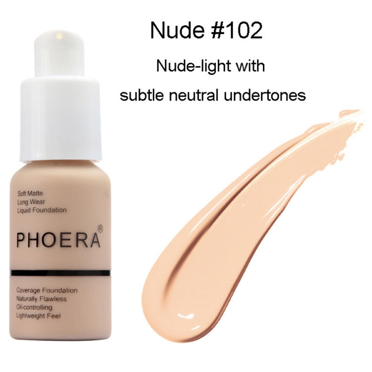Explosive Press Matte Foundation Cream – Oil Control Natural Concealer