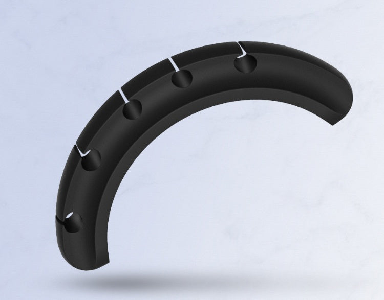 Multipurpose Silicone Cable Organizer – USB Winder & Desk Management Clips