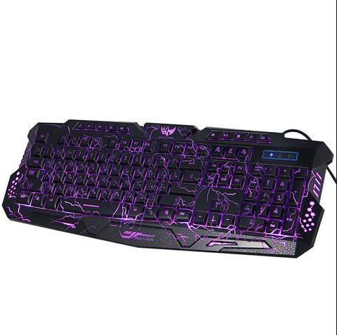 RGB Luminescent Gaming Keyboard – Backlit Ergonomic Design