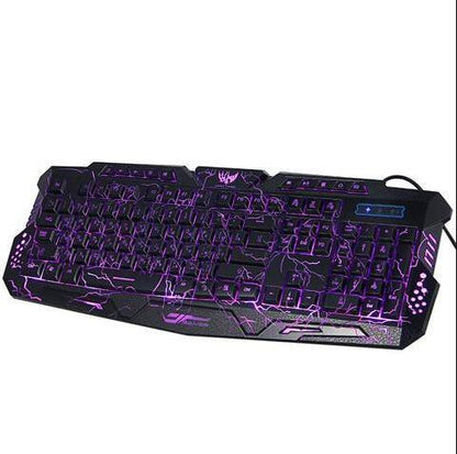 RGB Luminescent Gaming Keyboard – Backlit Ergonomic Design