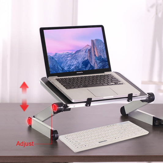 Adjustable Laptop & Tablet Desk Stand – Lightweight Foldable Design