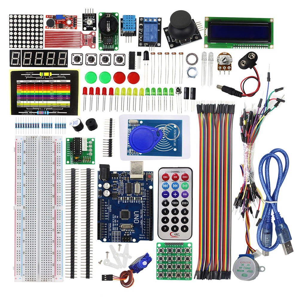 RFID Upgraded Arduino Starter Kit – Stepper Motor Learning & Smart Access Control DIY Kit