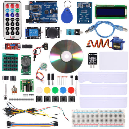 Arduino UNO R3 Upgraded RFID Starter Kit With Tutorials
