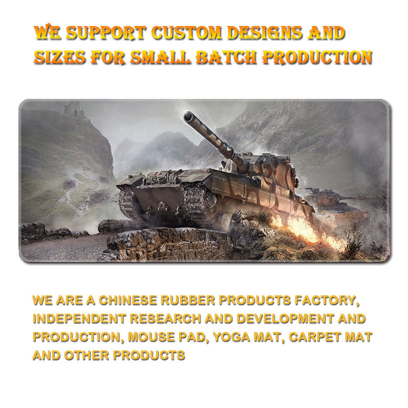 Professional Gaming Mouse Pad – Thickened Tank Design for Precision