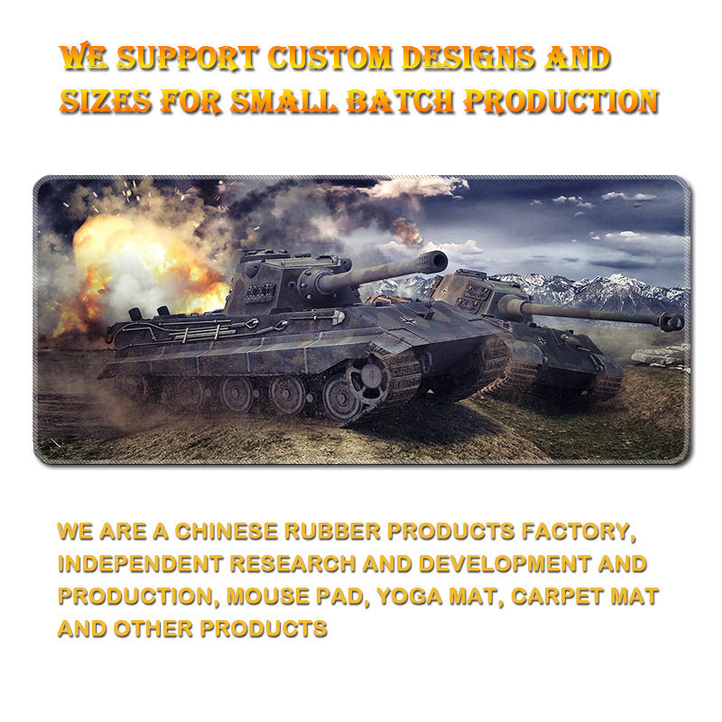 Professional Gaming Mouse Pad – Thickened Tank Design for Precision