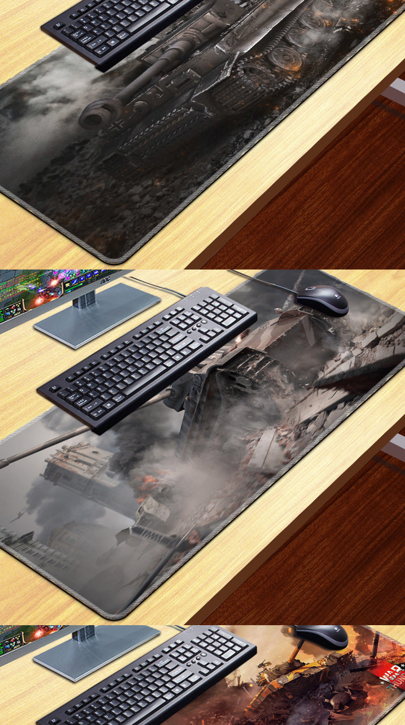 Professional Gaming Mouse Pad – Thickened Tank Design for Precision