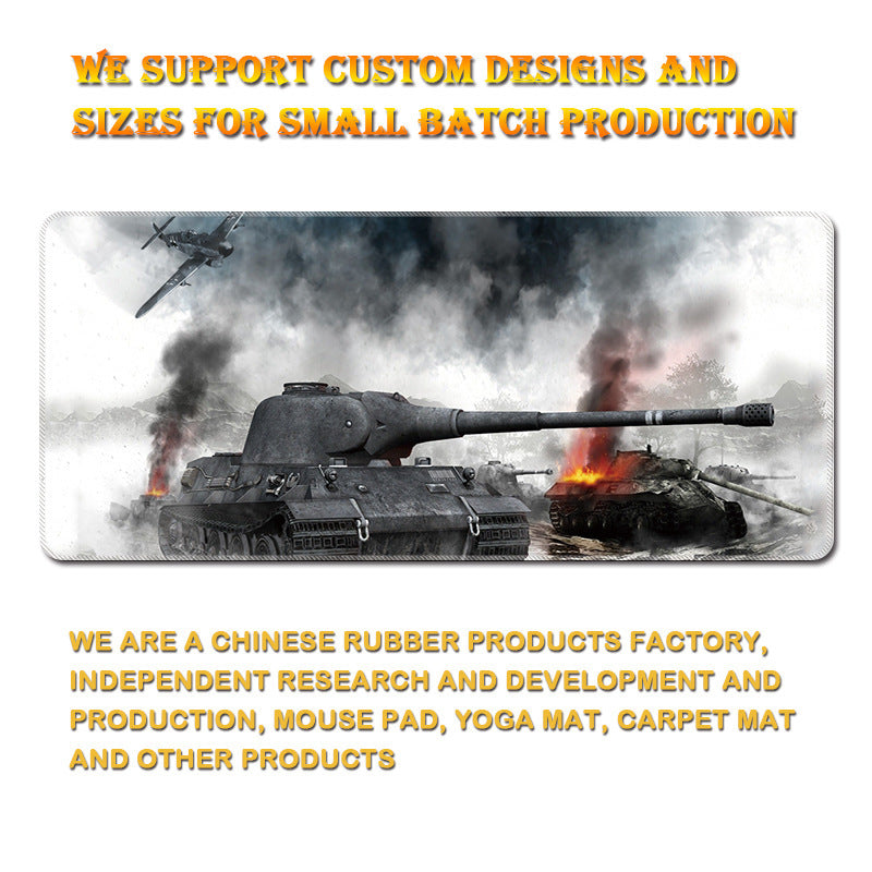 Professional Gaming Mouse Pad – Thickened Tank Design for Precision