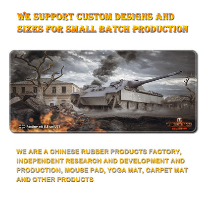 Professional Gaming Mouse Pad – Thickened Tank Design for Precision