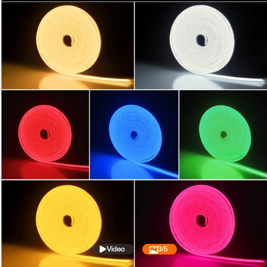220V Neon Light With LED Neon Background Decorative Light Strip
