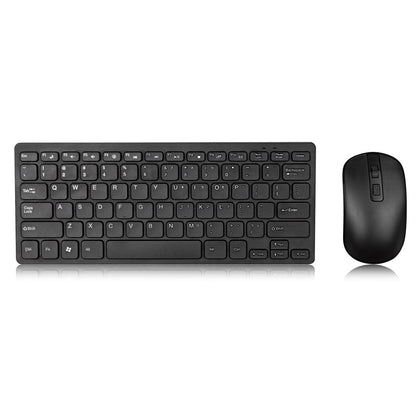 Ultra-Slim Chocolate Key Wireless Keyboard and Mouse Combo