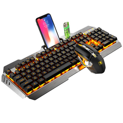 Xinmeng 670 Game Luminous Wireless Keyboard & Mouse – Cross-Border Edition