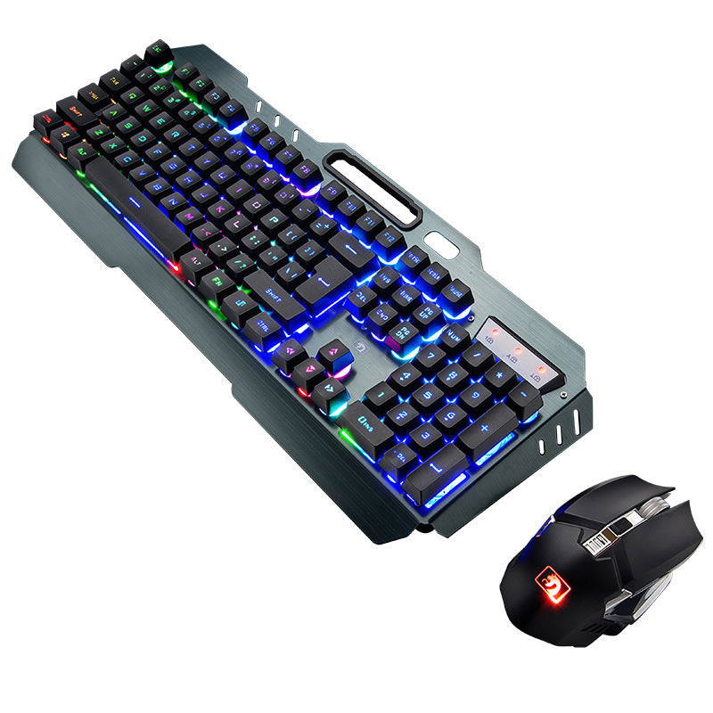Xinmeng 670 Game Luminous Wireless Keyboard & Mouse – Cross-Border Edition