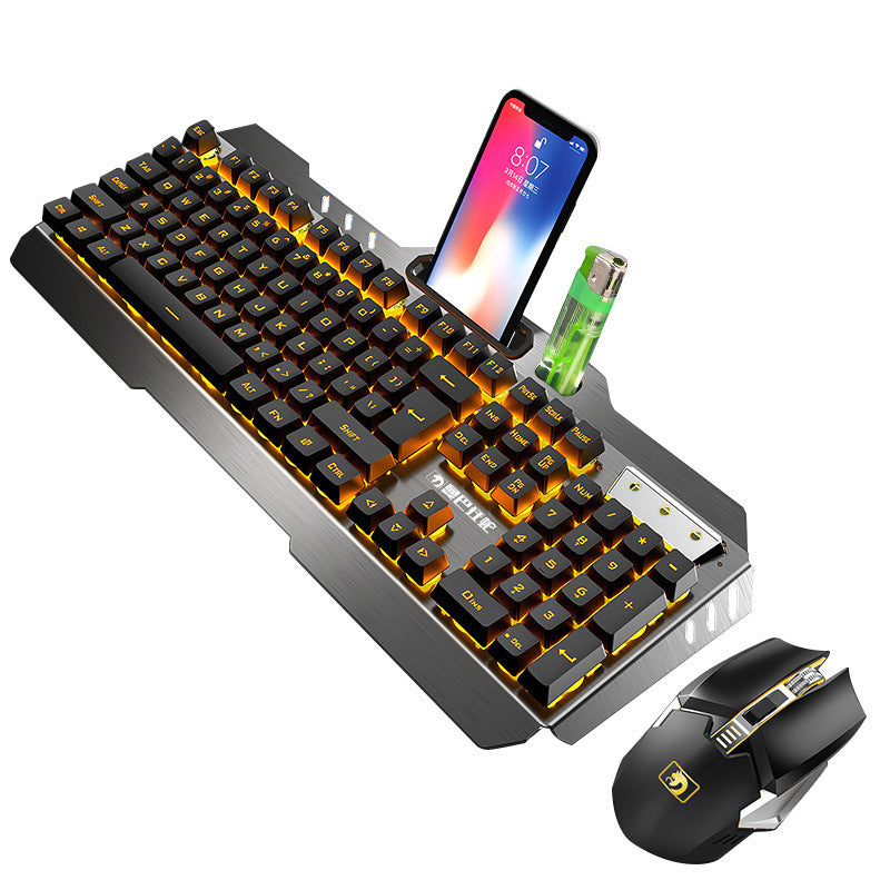Xinmeng 670 Game Luminous Wireless Keyboard & Mouse – Cross-Border Edition