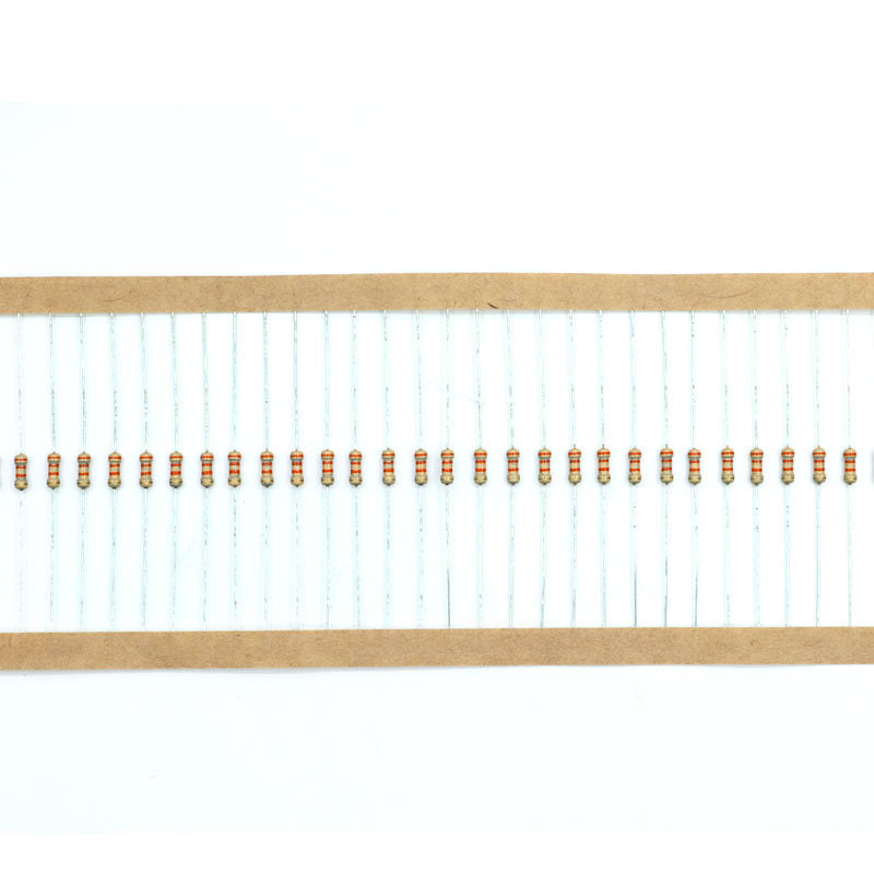 100pcs Plug-in Carbon Film Resistor Multiple Specifications