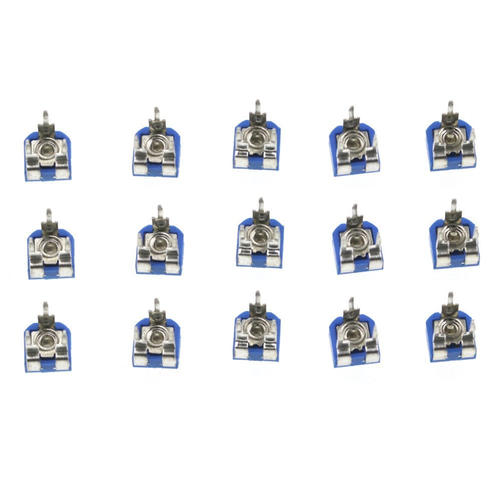 Blue And White Adjustable Resistor 6mm Classification Box Set