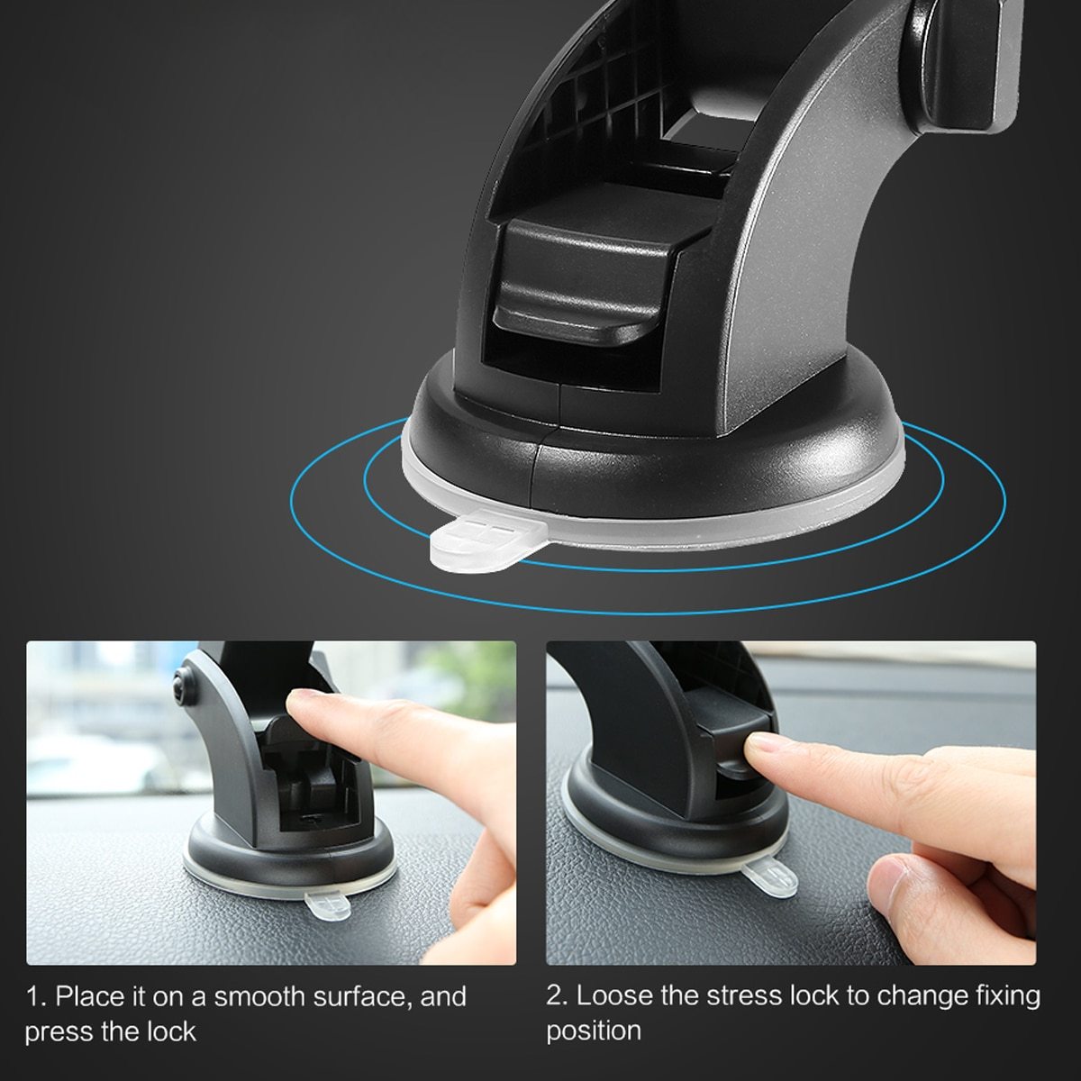 FlexiHold Suction Car Mount