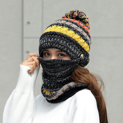 Korean Winter Knitted Hat – Warm, Stylish & Cozy Beanie for Cold Weather Fashion