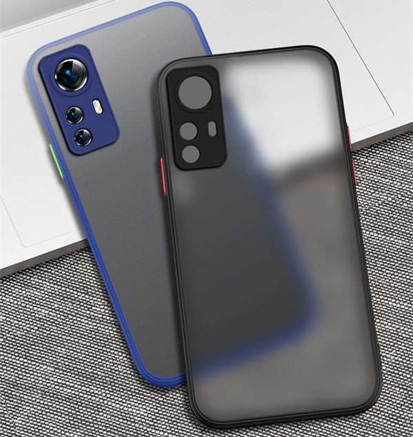 Ultra-Thin Drop-Resistant Frosted Silicone Transparent Case – Shockproof Protection with Lightweight Slim Design