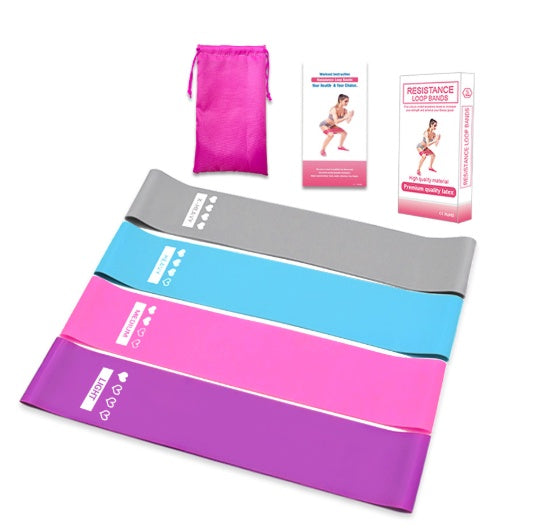 Resistance Bands Set – Elastic Booty Bands for Fitness, Yoga & Strength Training