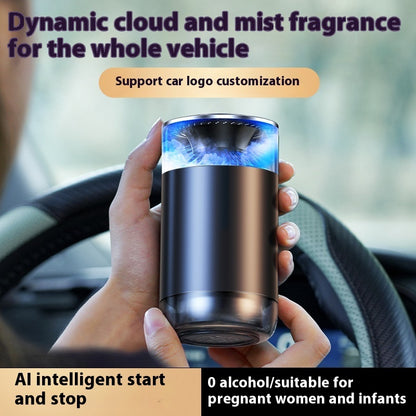 Car Aromatherapy Diffuser Cloud Mist – Natural Fragrance Air Freshener