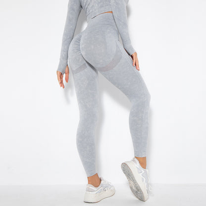 Fashion Peach Hip Wicking Yoga Pants – Stay Dry, Lift & Sculpt