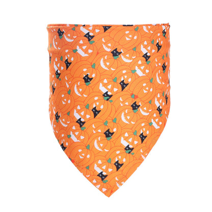 Halloween Pet Bandana – Festive Saliva Towel for Dogs & Cats