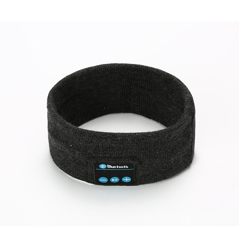 Wireless Bluetooth Fitness Headband – Sweatproof Music Headband for Outdoor Running & Yoga