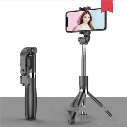 Universal Bluetooth Tripod Selfie Stick – Foldable 3-in-1 Phone Stand with Remote for iPhone & Android