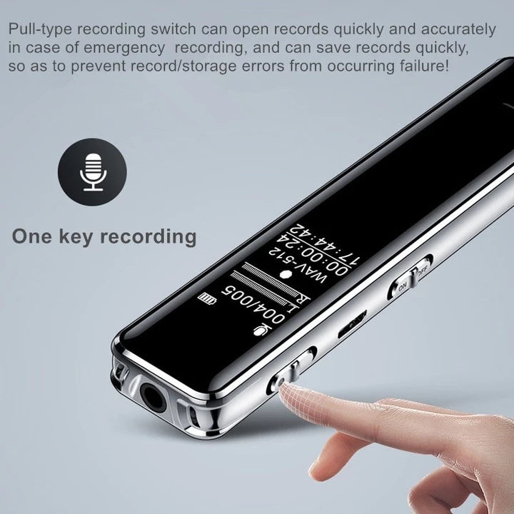 High-Definition Digital Recording Pen with Noise Reduction Technology