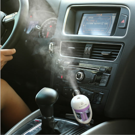 Smart Car Aroma Humidifier – Air Purifier & Fragrance Diffuser