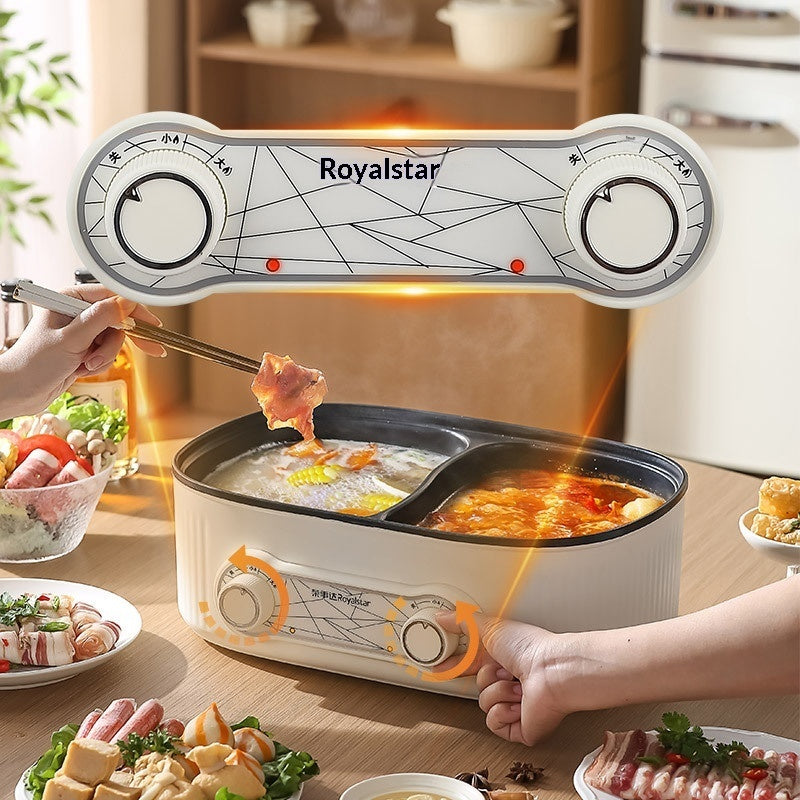Double-Boiler Household Multi-Function Electric Hot Pot – Cook Smarter, Eat Better