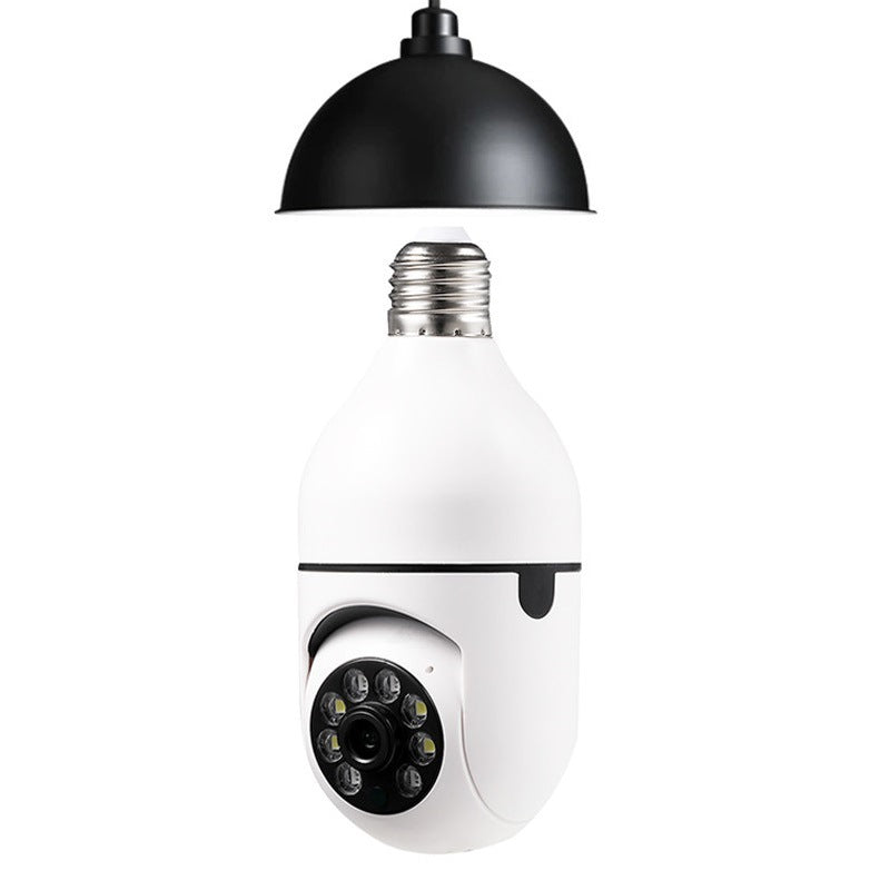 SmartBulb Guard 1080P WiFi Camera – E27 5G Security Light with 4X Zoom & Alarm Monitoring