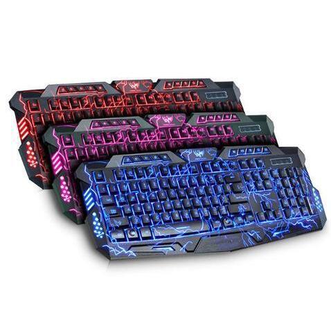 RGB Luminescent Gaming Keyboard – Backlit Ergonomic Design