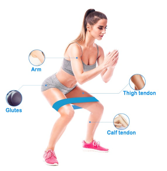 Resistance Bands Set – Elastic Booty Bands for Fitness, Yoga & Strength Training