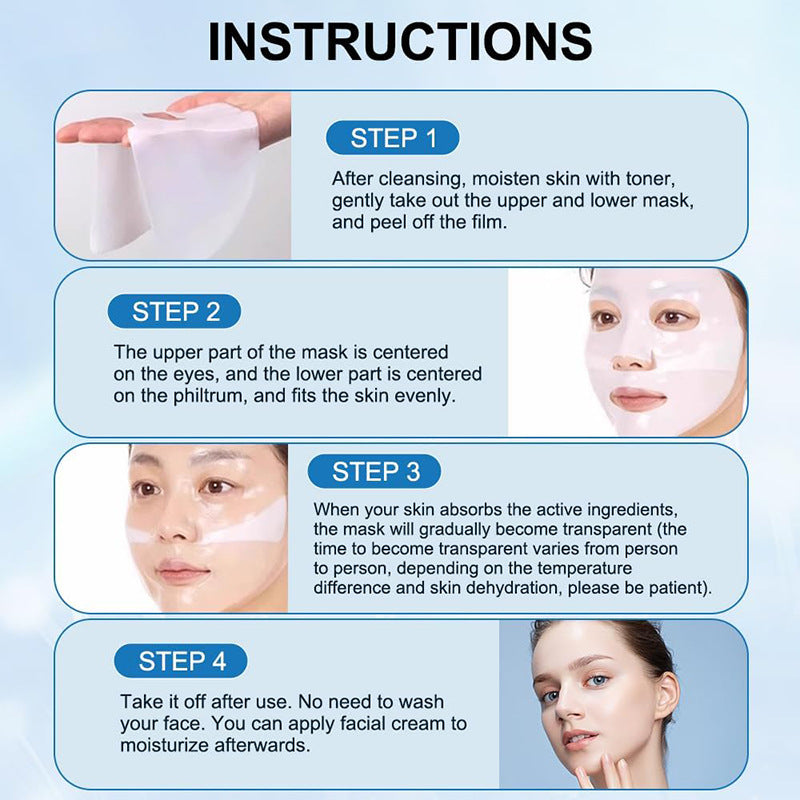 Multi-Effect Facial Mask – Pore Minimizing, Hydrating & Brightening Skin Care Treatment
