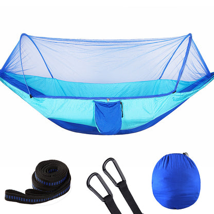 ️ Fully Automatic Quick Opening Hammock with Mosquito Net