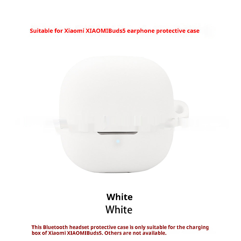 Soft Silicone Bluetooth Earbuds Protective Case – Shockproof, Dustproof & Anti-Slip Cover