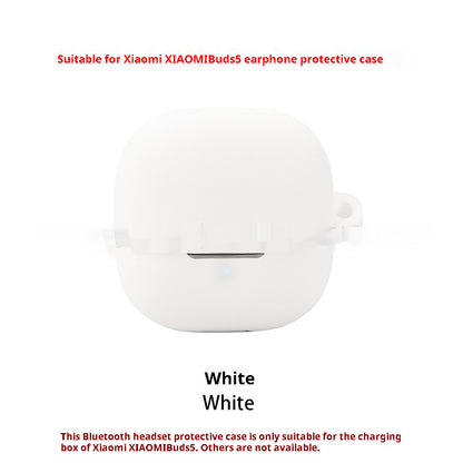 Soft Silicone Bluetooth Earbuds Protective Case – Shockproof, Dustproof & Anti-Slip Cover