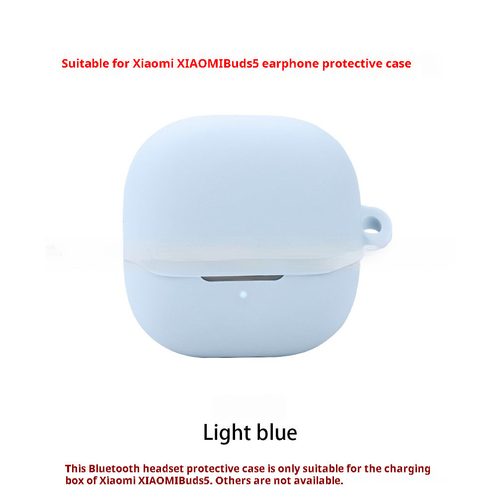 Soft Silicone Bluetooth Earbuds Protective Case – Shockproof, Dustproof & Anti-Slip Cover