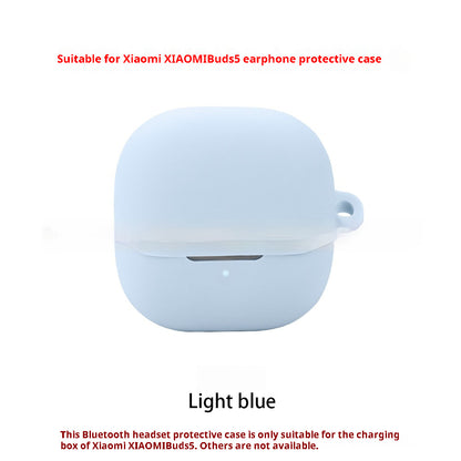 Soft Silicone Bluetooth Earbuds Protective Case – Shockproof, Dustproof & Anti-Slip Cover